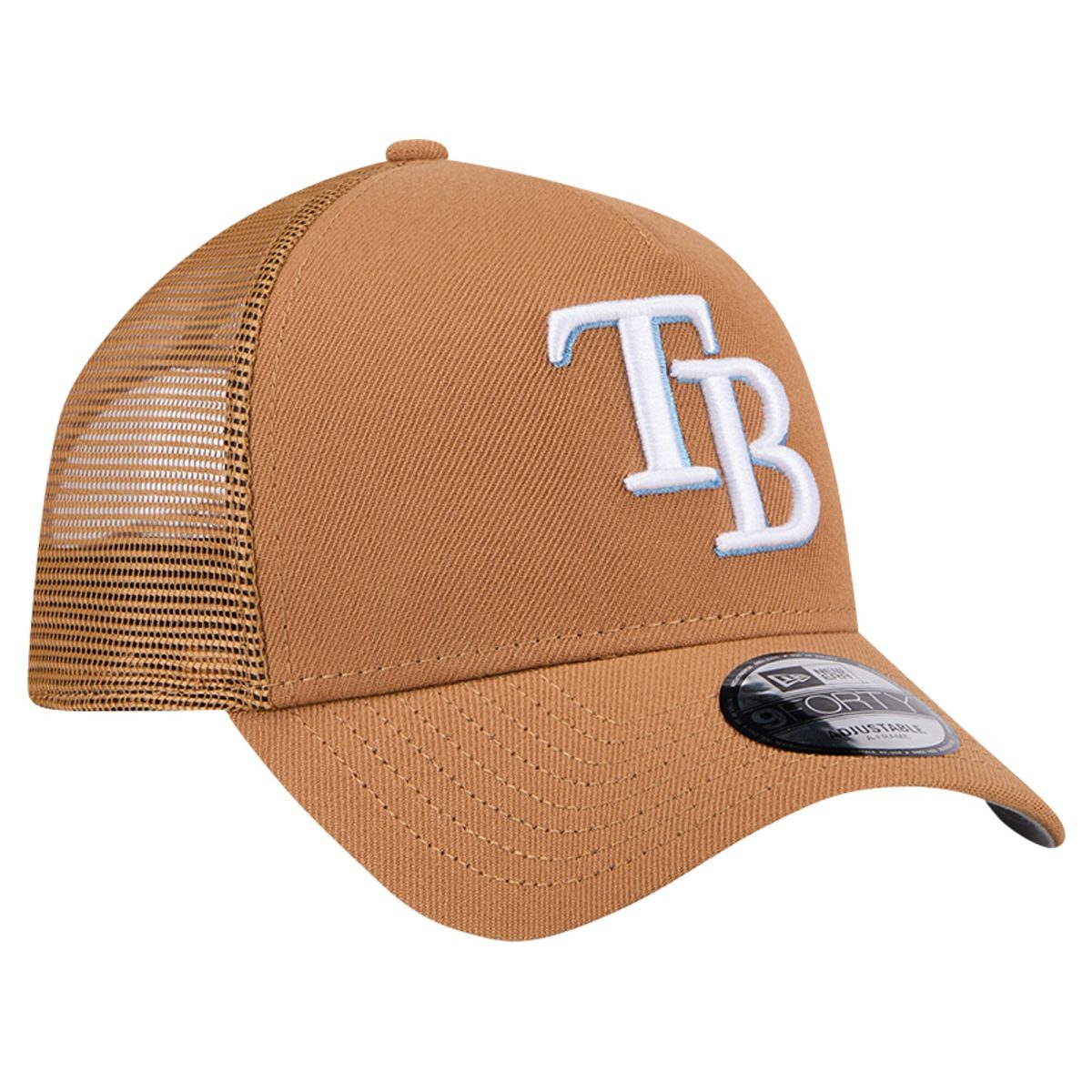 mens tampa bay rays new era brown a-frame trucker 9forty adjustable hat Collection | Tampa Bay Rays Proshop - Official Rays Jerseys & Caps