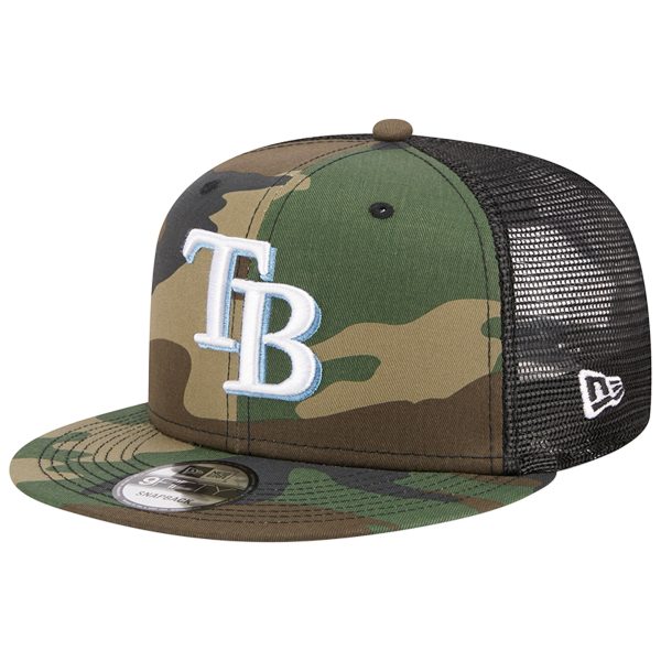 mens tampa bay rays new era camo woodland camo trucker 9fifty snapback hat Collection | Tampa Bay Rays Proshop - Official Rays Jerseys & Caps