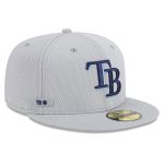 mens tampa bay rays new era gray 2025 mlb clubhouse 59fifty fitted hat Collection | Tampa Bay Rays Proshop - Official Rays Jerseys & Caps