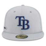 mens tampa bay rays new era gray 2025 mlb clubhouse 59fifty fitted hat Collection | Tampa Bay Rays Proshop - Official Rays Jerseys & Caps