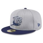 mens tampa bay rays new era graynavy 2025 batting practice 59fifty fitted hat Collection | Tampa Bay Rays Proshop - Official Rays Jerseys & Caps