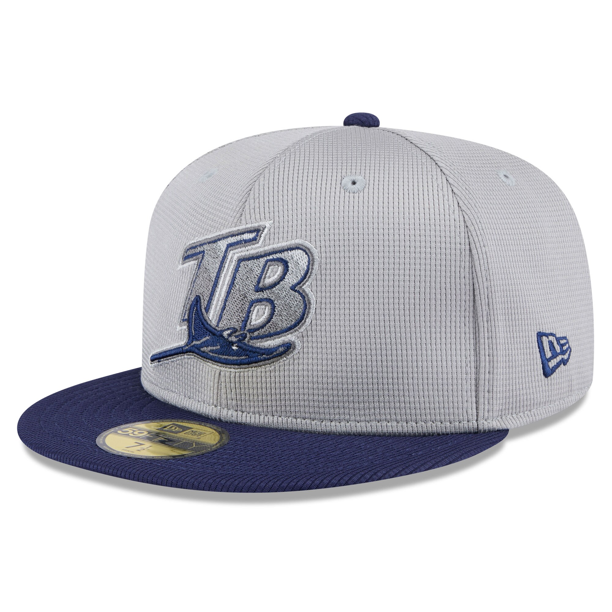 mens tampa bay rays new era graynavy 2025 batting practice 59fifty fitted hat Collection | Tampa Bay Rays Proshop - Official Rays Jerseys & Caps