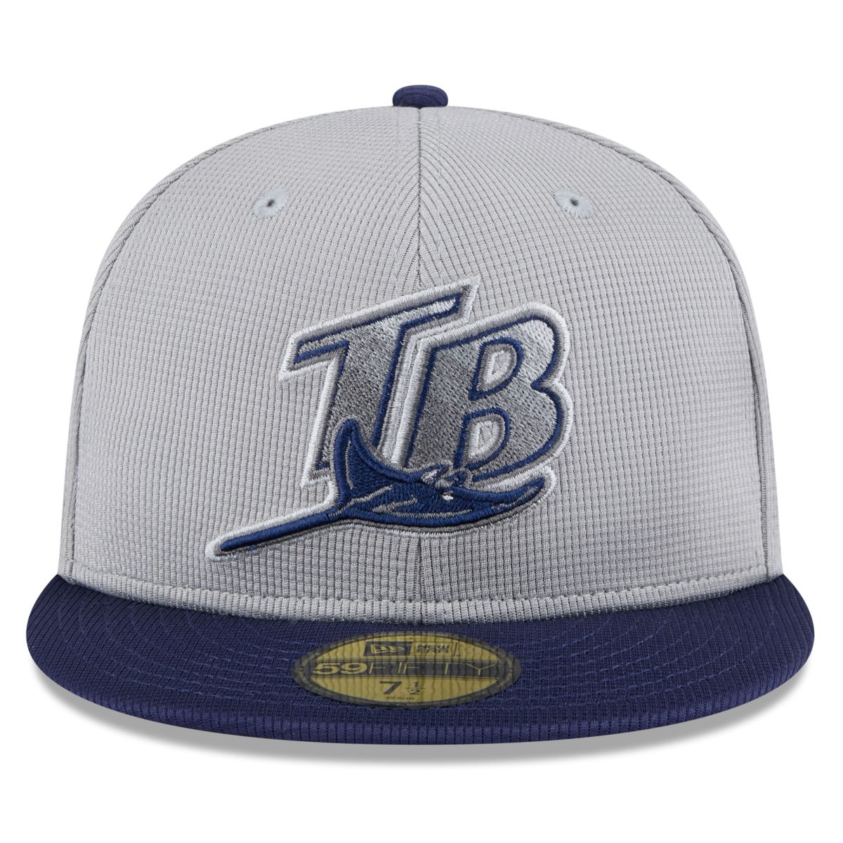 mens tampa bay rays new era graynavy 2025 batting practice 59fifty fitted hat Collection | Tampa Bay Rays Proshop - Official Rays Jerseys & Caps
