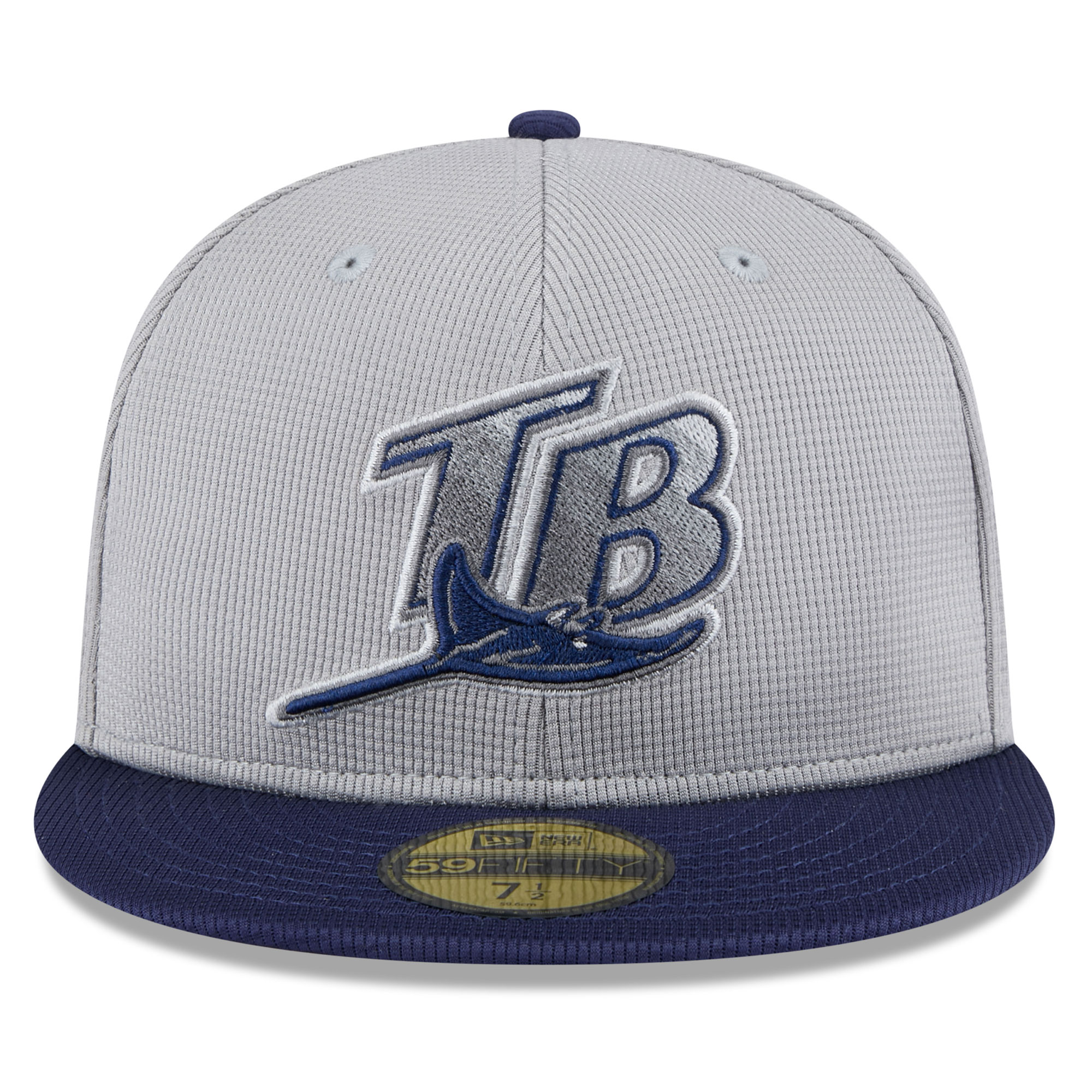 mens tampa bay rays new era graynavy 2025 batting practice 59fifty fitted hat Collection | Tampa Bay Rays Proshop - Official Rays Jerseys & Caps