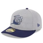 mens tampa bay rays new era graynavy 2025 batting practice low profile 59fifty fitted hat Collection | Tampa Bay Rays Proshop - Official Rays Jerseys & Caps