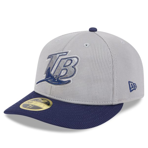 mens tampa bay rays new era graynavy 2025 batting practice low profile 59fifty fitted hat Collection | Tampa Bay Rays Proshop - Official Rays Jerseys & Caps