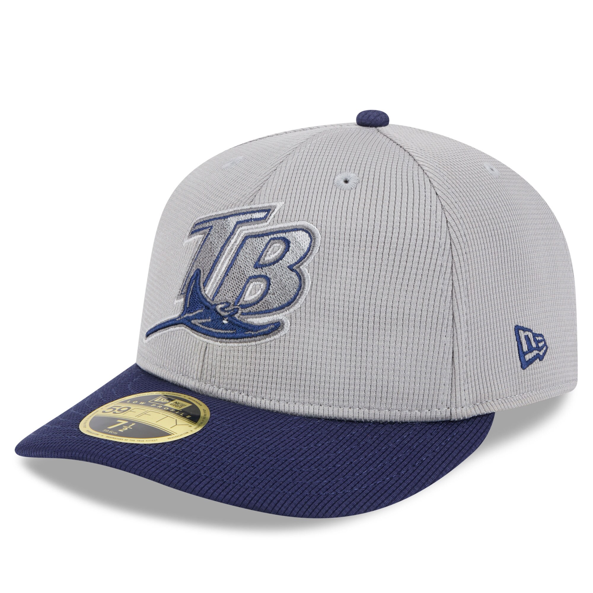mens tampa bay rays new era graynavy 2025 batting practice low profile 59fifty fitted hat Collection | Tampa Bay Rays Proshop - Official Rays Jerseys & Caps