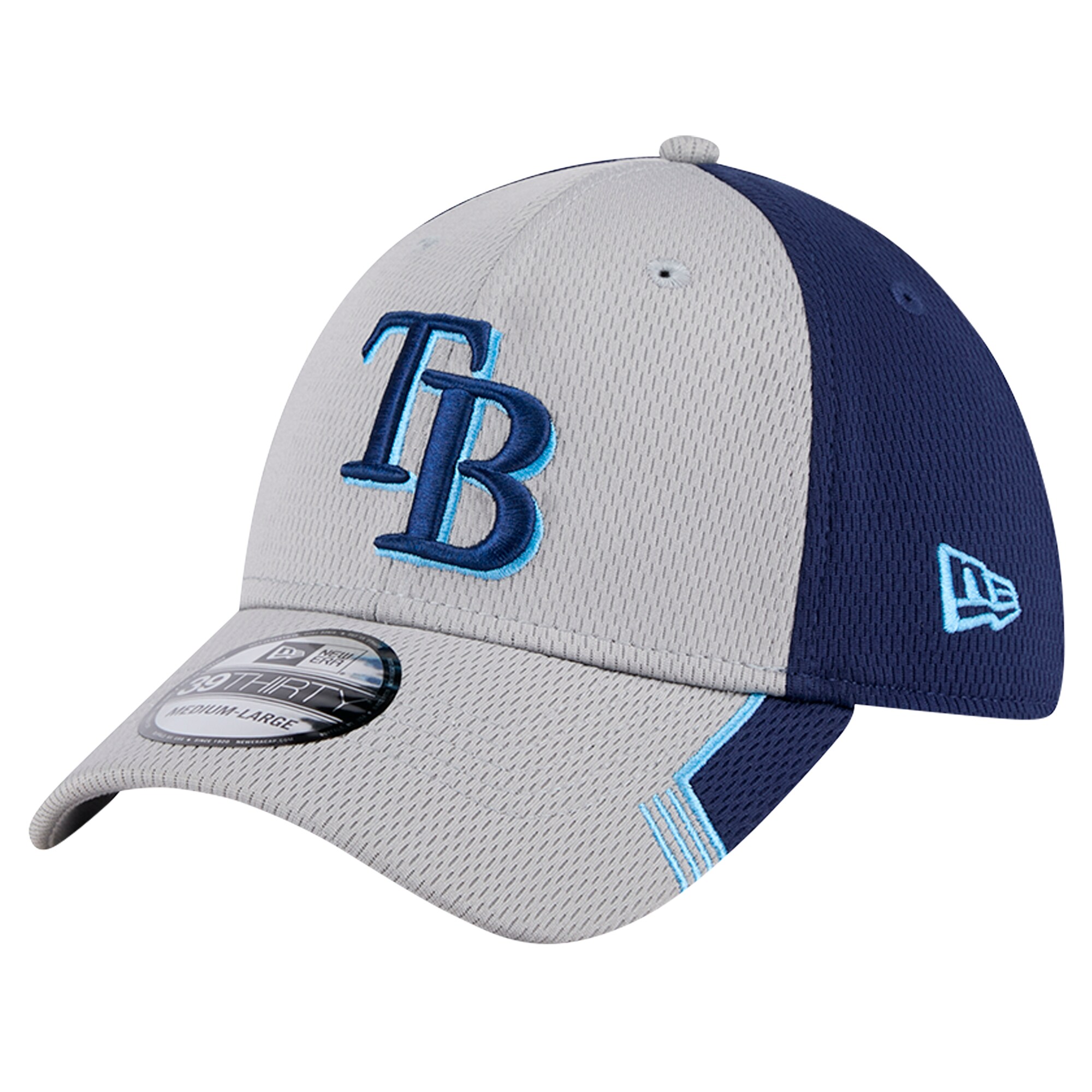 mens tampa bay rays new era graynavy visor trim 39thirty flex hat Collection | Tampa Bay Rays Proshop - Official Rays Jerseys & Caps