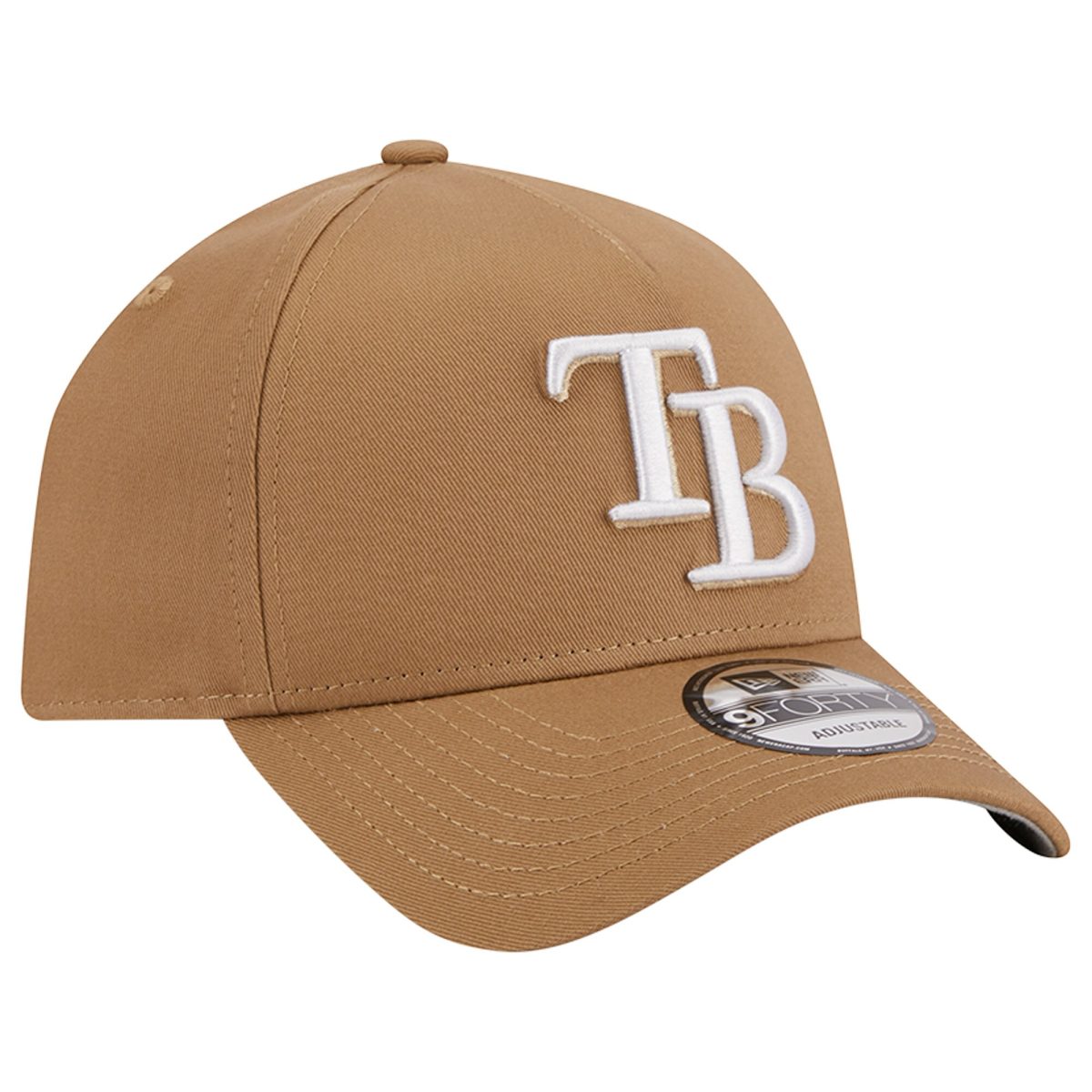 mens tampa bay rays new era khaki a-frame 9forty adjustable hat Collection | Tampa Bay Rays Proshop - Official Rays Jerseys & Caps