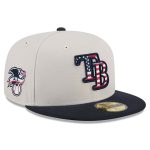 mens tampa bay rays new era khakiblack 2024 fourth of july 59fifty fitted hat Collection | Tampa Bay Rays Proshop - Official Rays Jerseys & Caps