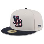 mens tampa bay rays new era khakiblack 2024 fourth of july 59fifty fitted hat Collection | Tampa Bay Rays Proshop - Official Rays Jerseys & Caps