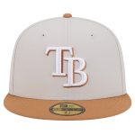 mens tampa bay rays new era khakibrown two-tone color pack 59fifty fitted hat Collection | Tampa Bay Rays Proshop - Official Rays Jerseys & Caps