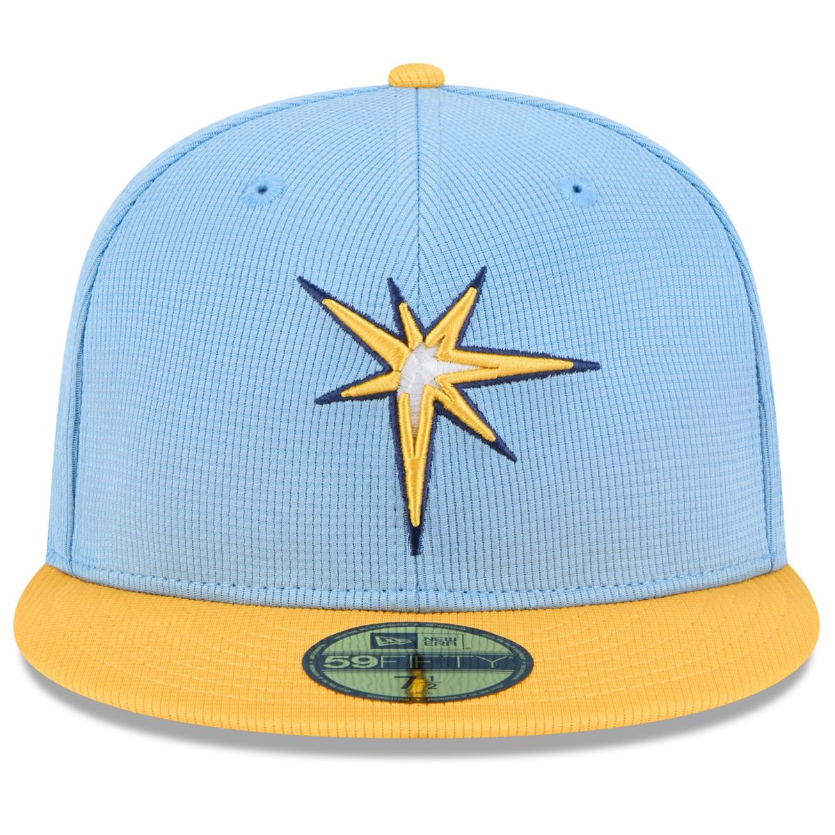 mens tampa bay rays new era light bluegold 2025 spring training 59fifty fitted hat Collection | Tampa Bay Rays Proshop - Official Rays Jerseys & Caps