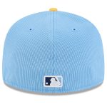 mens tampa bay rays new era light bluegold 2025 spring training 59fifty fitted hat Collection | Tampa Bay Rays Proshop - Official Rays Jerseys & Caps