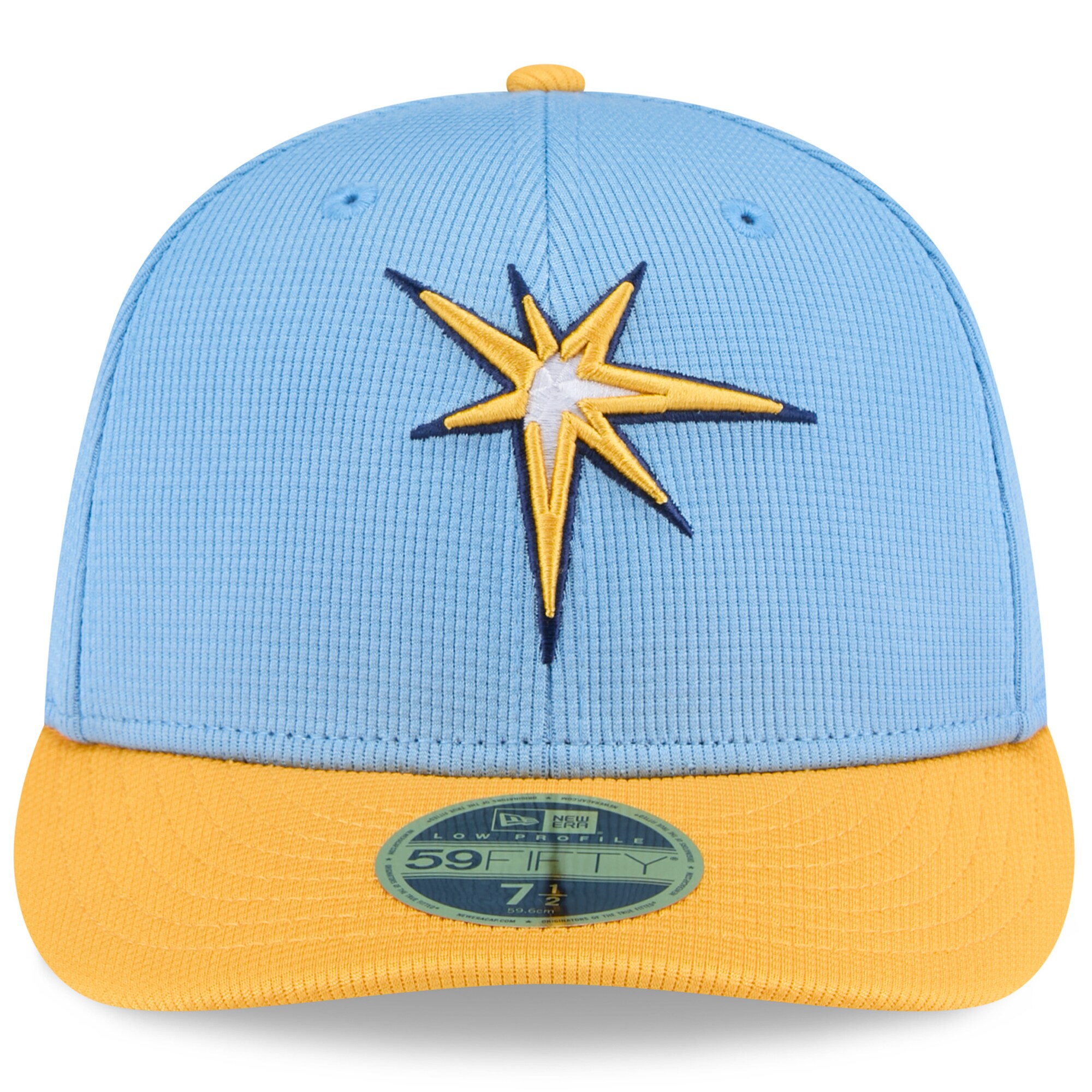 mens tampa bay rays new era light bluegold 2025 spring training low profile 59fifty fitted hat Collection | Tampa Bay Rays Proshop - Official Rays Jerseys & Caps