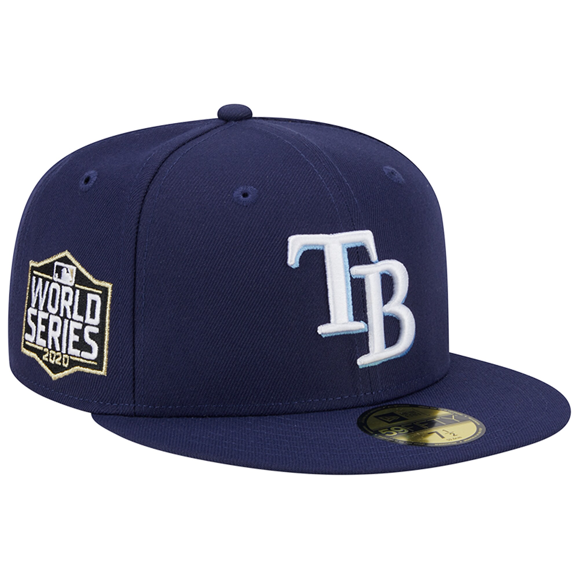 mens tampa bay rays new era navy 2020 world series team color 59fifty fitted hat Collection | Tampa Bay Rays Proshop - Official Rays Jerseys & Caps