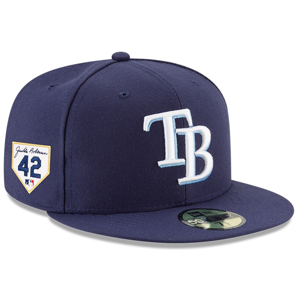 mens tampa bay rays new era navy 2024 jackie robinson day 59fifty fitted hat Collection | Tampa Bay Rays Proshop - Official Rays Jerseys & Caps
