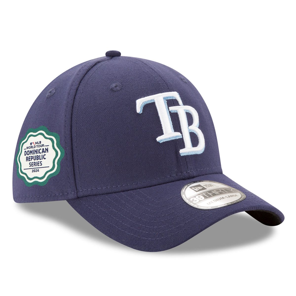 mens tampa bay rays new era navy 2024 mlb world tour dominican republic series 39thirty flex hat Collection | Tampa Bay Rays Proshop - Official Rays Jerseys & Caps