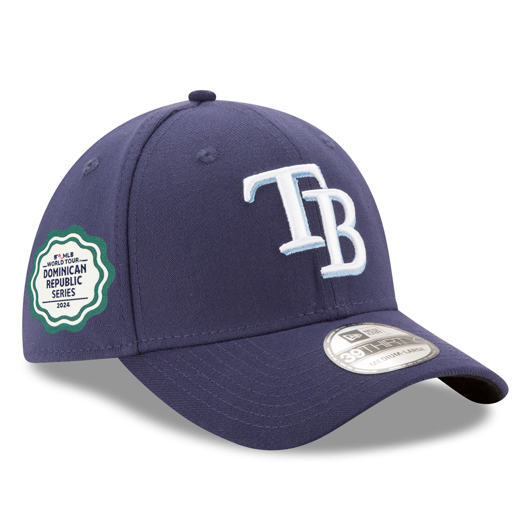 mens tampa bay rays new era navy 2024 mlb world tour dominican republic series 39thirty flex hat Collection | Tampa Bay Rays Proshop - Official Rays Jerseys & Caps