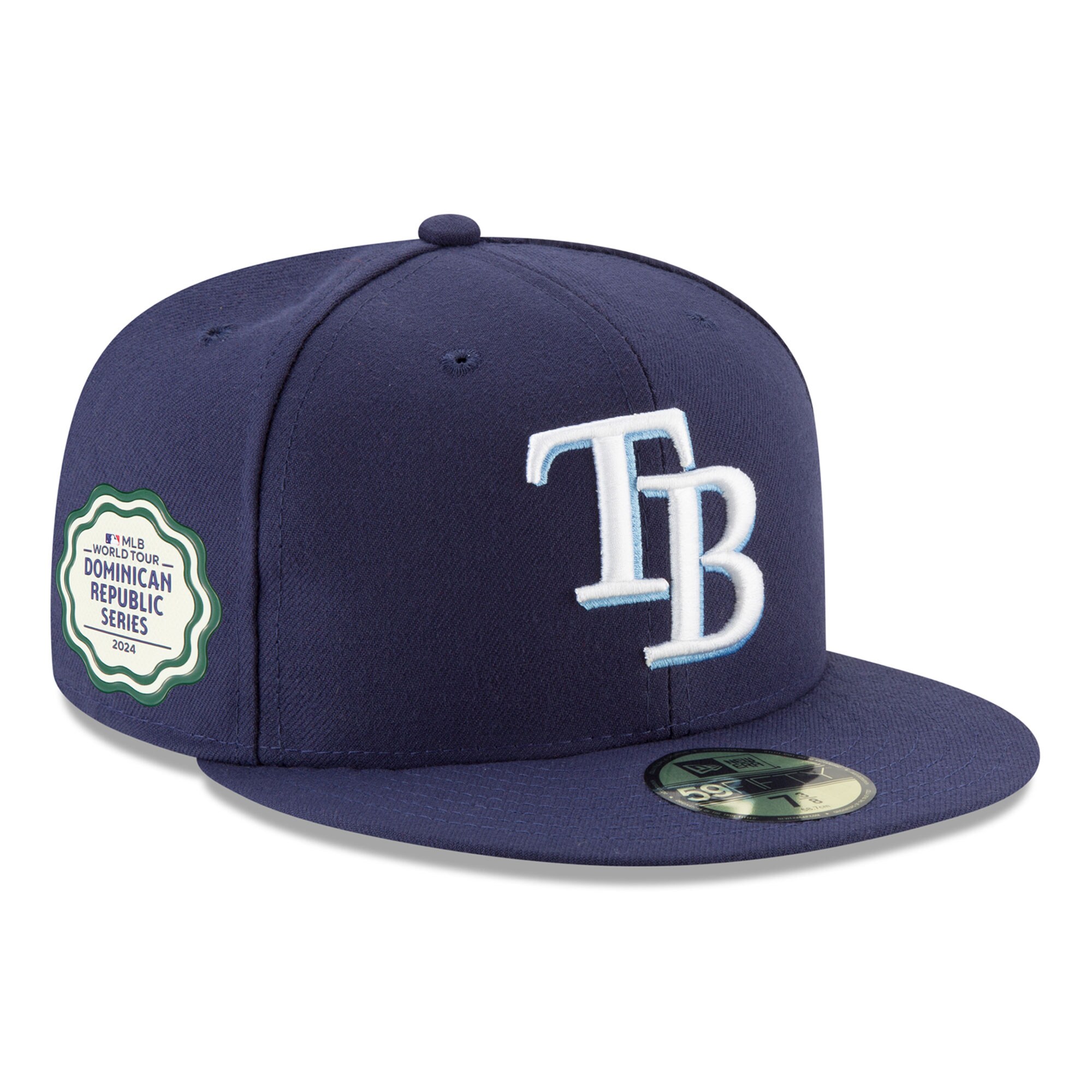 mens tampa bay rays new era navy 2024 mlb world tour dominican republic series 59fifty fitted hat Collection | Tampa Bay Rays Proshop - Official Rays Jerseys & Caps