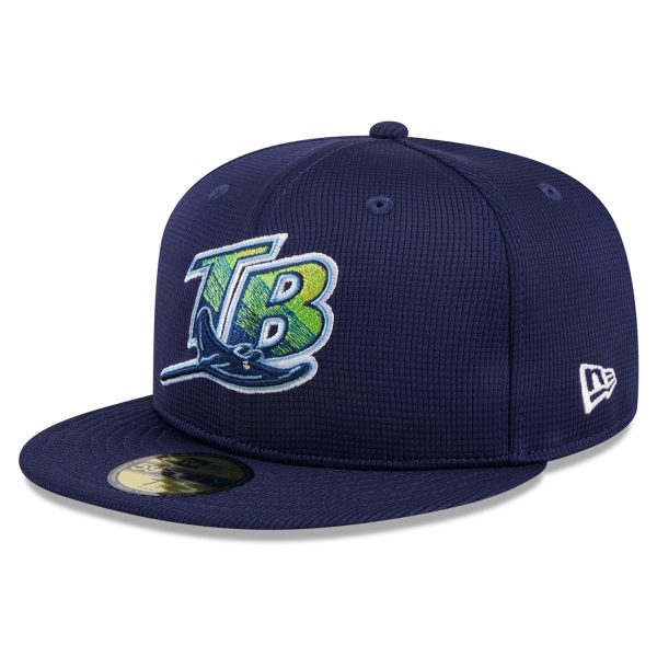 mens tampa bay rays new era navy 2025 batting practice 59fifty fitted hat Collection | Tampa Bay Rays Proshop - Official Rays Jerseys & Caps