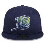 mens tampa bay rays new era navy 2025 batting practice 59fifty fitted hat Collection | Tampa Bay Rays Proshop - Official Rays Jerseys & Caps