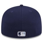 mens tampa bay rays new era navy 2025 batting practice 59fifty fitted hat Collection | Tampa Bay Rays Proshop - Official Rays Jerseys & Caps