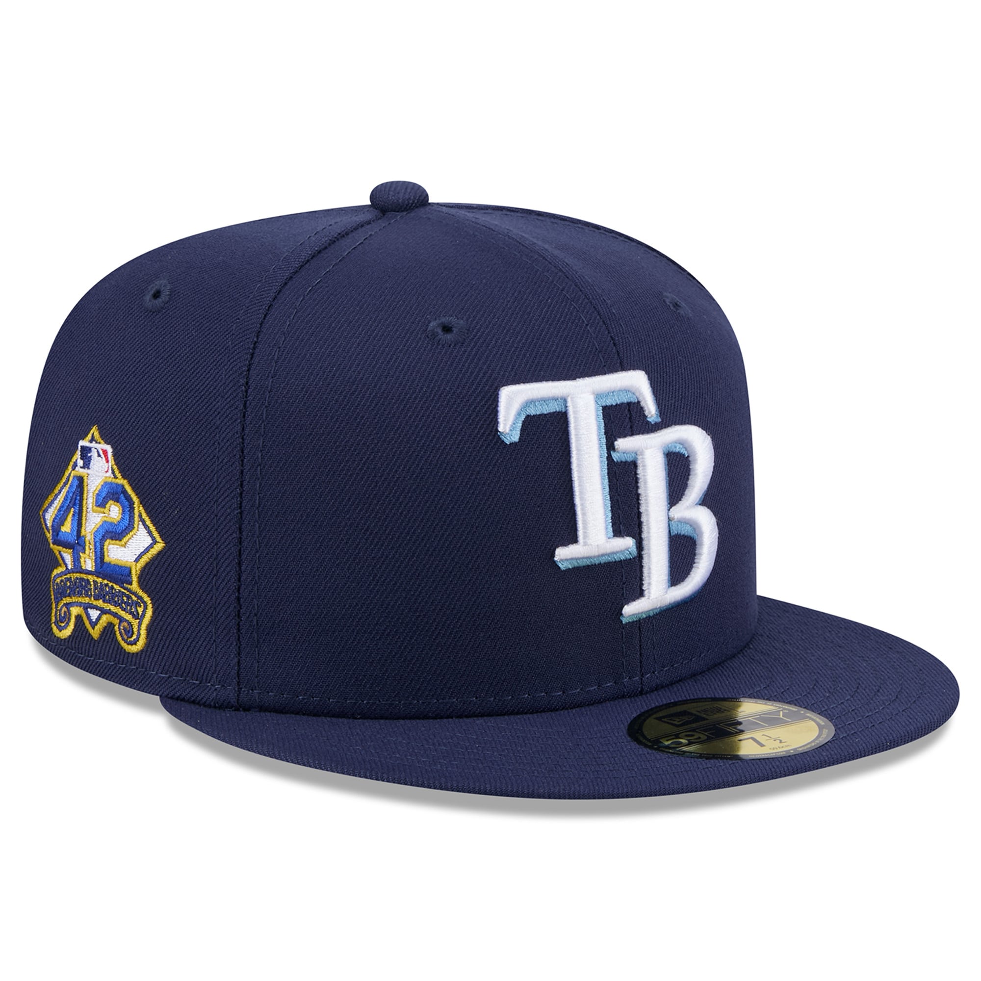 mens tampa bay rays new era navy 2025 jackie robinson day 59fifty fitted hat Collection | Tampa Bay Rays Proshop - Official Rays Jerseys & Caps