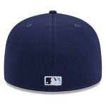 mens tampa bay rays new era navy 2025 mlb clubhouse 59fifty fitted hat Collection | Tampa Bay Rays Proshop - Official Rays Jerseys & Caps