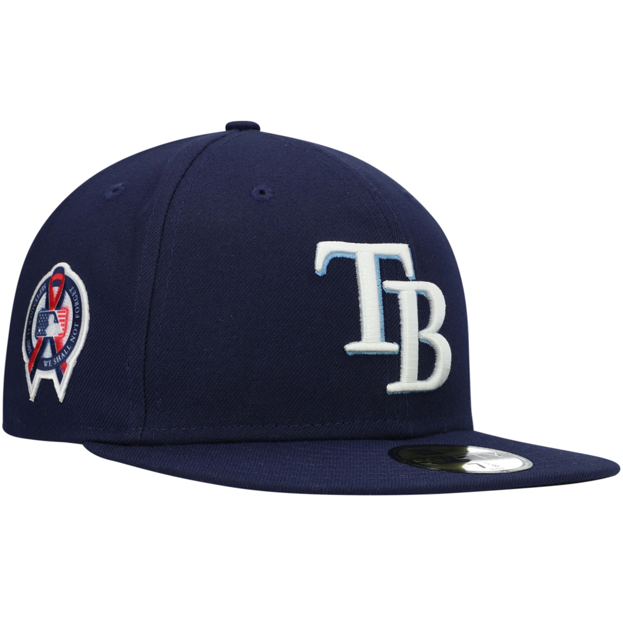 mens tampa bay rays new era navy 911 memorial side patch 59fifty fitted hat Collection | Tampa Bay Rays Proshop - Official Rays Jerseys & Caps