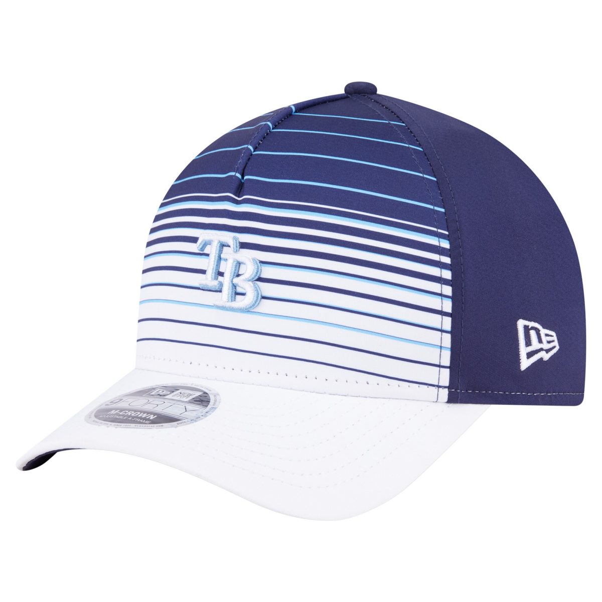 mens tampa bay rays new era navy gradient 9forty m-crown adjustable hat Collection | Tampa Bay Rays Proshop - Official Rays Jerseys & Caps