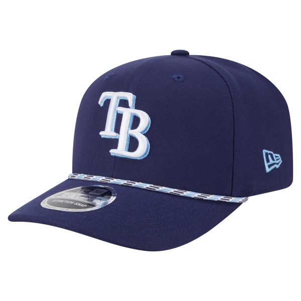 mens tampa bay rays new era navy multi-rope 9seventy stretch-snap hat Collection | Tampa Bay Rays Proshop - Official Rays Jerseys & Caps