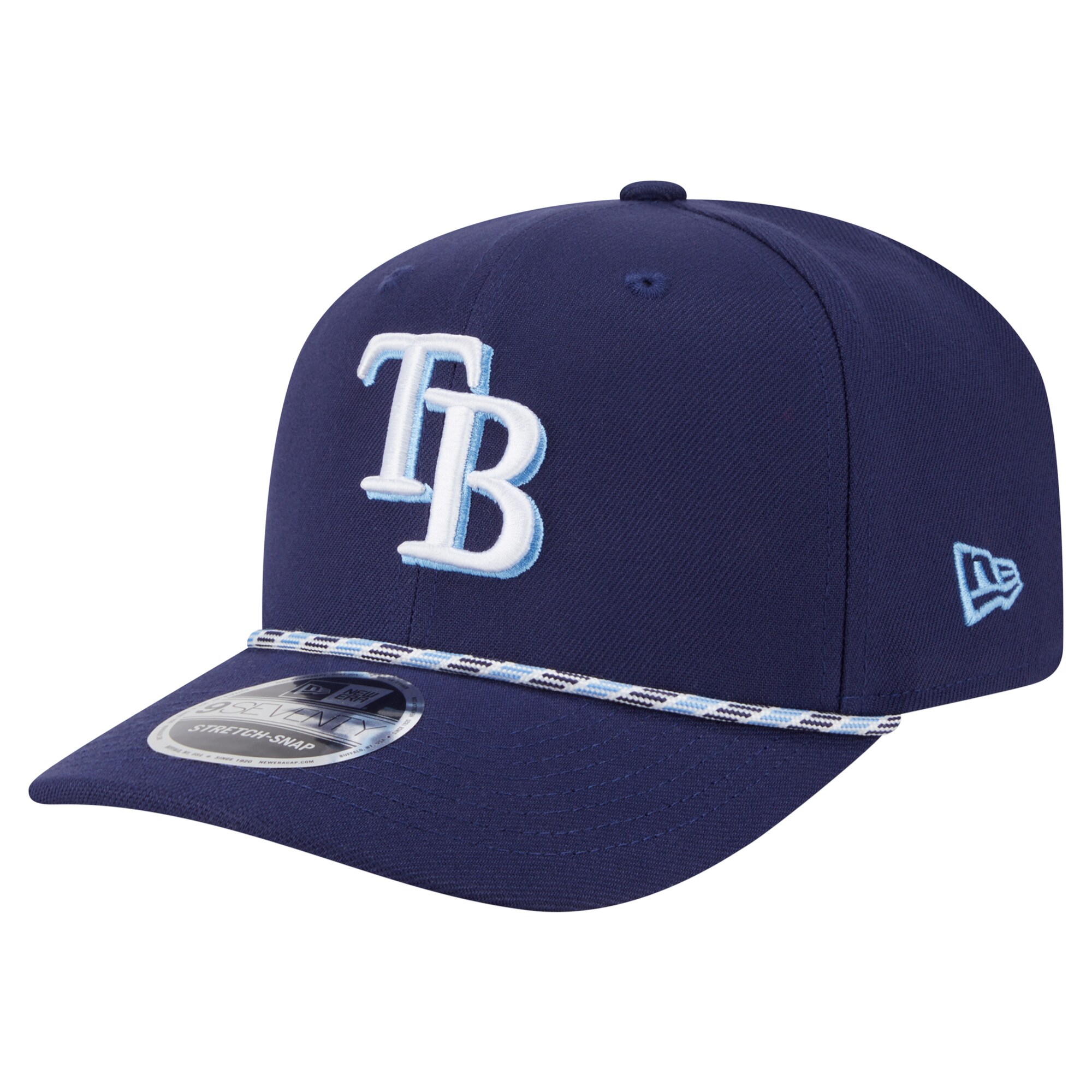 mens tampa bay rays new era navy multi-rope 9seventy stretch-snap hat Collection | Tampa Bay Rays Proshop - Official Rays Jerseys & Caps