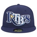 mens tampa bay rays new era navy overlap 59fifty fitted hat Collection | Tampa Bay Rays Proshop - Official Rays Jerseys & Caps