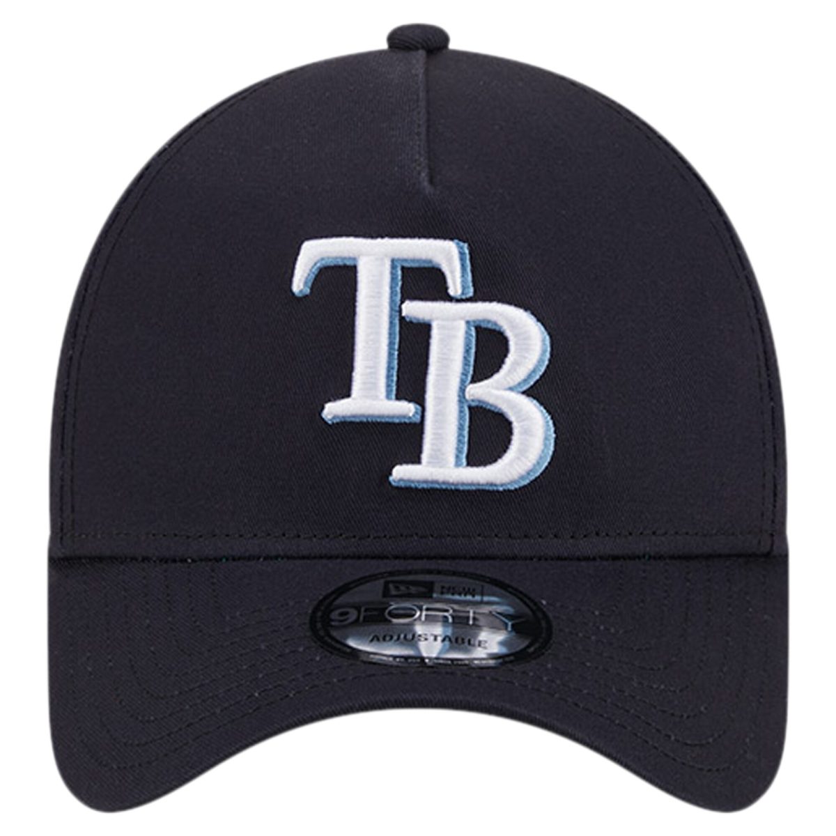 mens tampa bay rays new era navy team color a-frame 9forty adjustable hat Collection | Tampa Bay Rays Proshop - Official Rays Jerseys & Caps