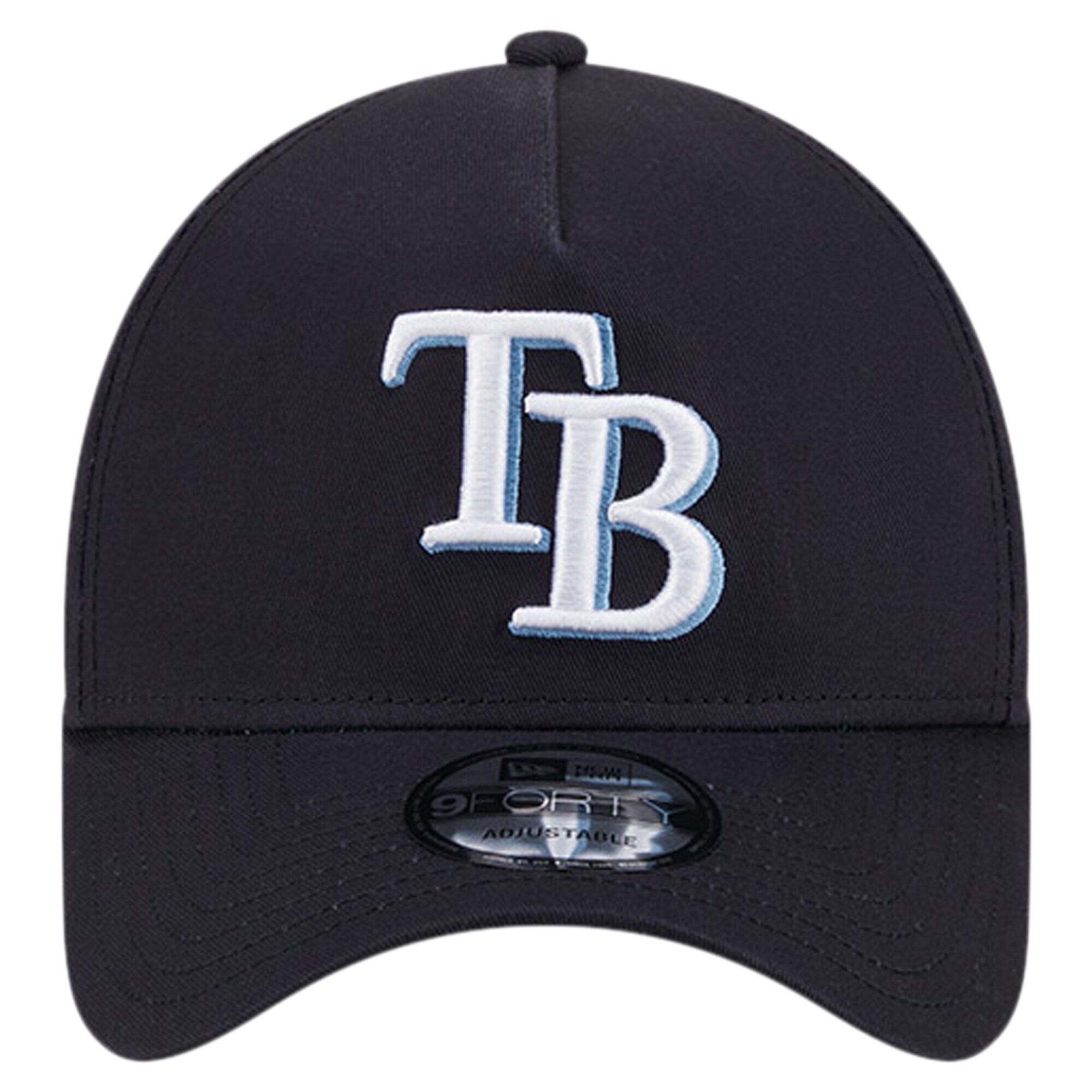 mens tampa bay rays new era navy team color a-frame 9forty adjustable hat Collection | Tampa Bay Rays Proshop - Official Rays Jerseys & Caps
