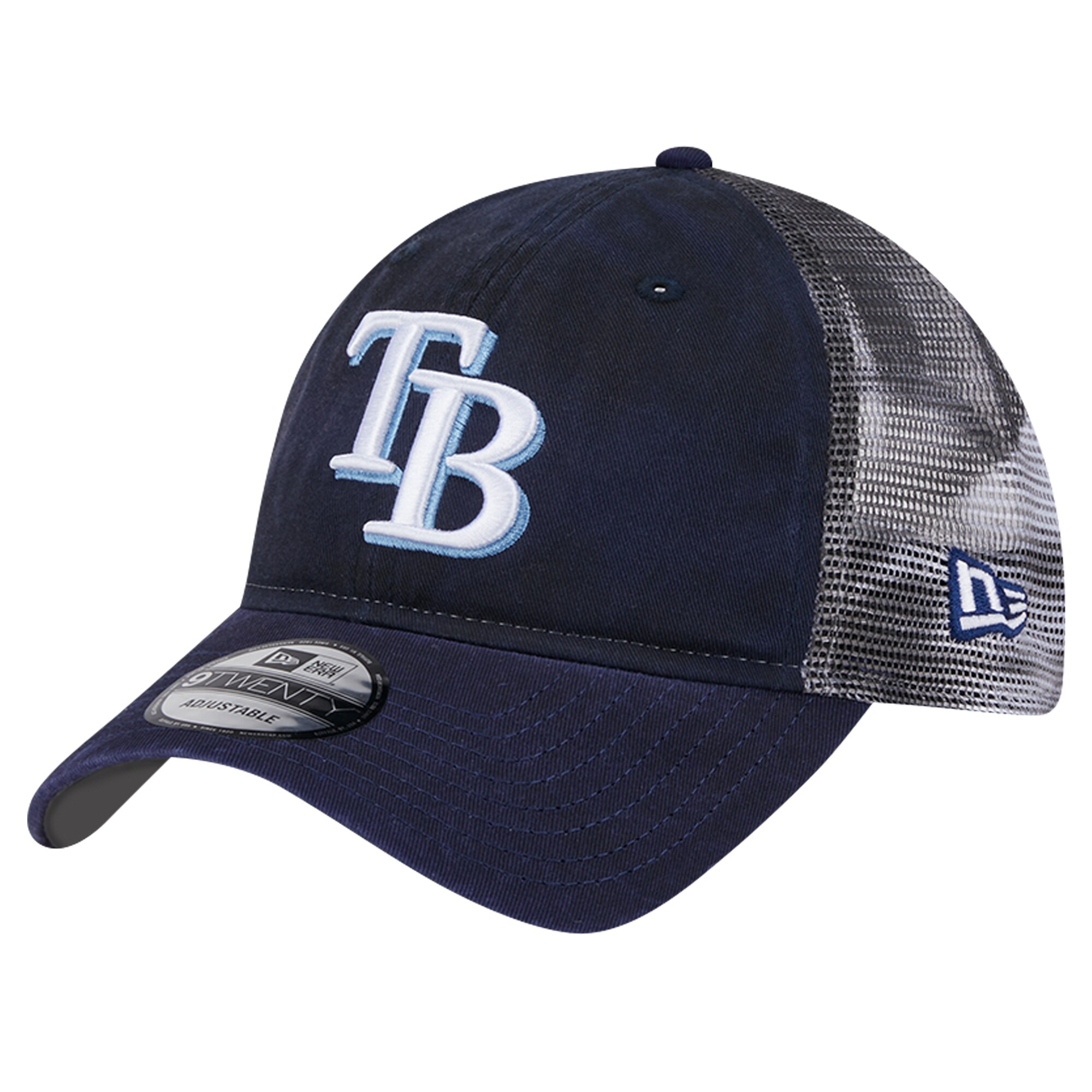 mens tampa bay rays new era navy team slick trucker 9twenty adjustable hat Collection | Tampa Bay Rays Proshop - Official Rays Jerseys & Caps