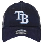mens tampa bay rays new era navy team slick trucker 9twenty adjustable hat Collection | Tampa Bay Rays Proshop - Official Rays Jerseys & Caps