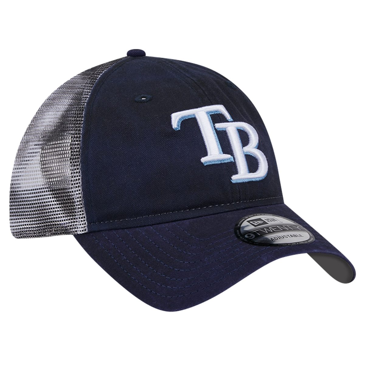mens tampa bay rays new era navy team slick trucker 9twenty adjustable hat Collection | Tampa Bay Rays Proshop - Official Rays Jerseys & Caps