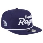 mens tampa bay rays new era navy team text golfer snapback hat Collection | Tampa Bay Rays Proshop - Official Rays Jerseys & Caps
