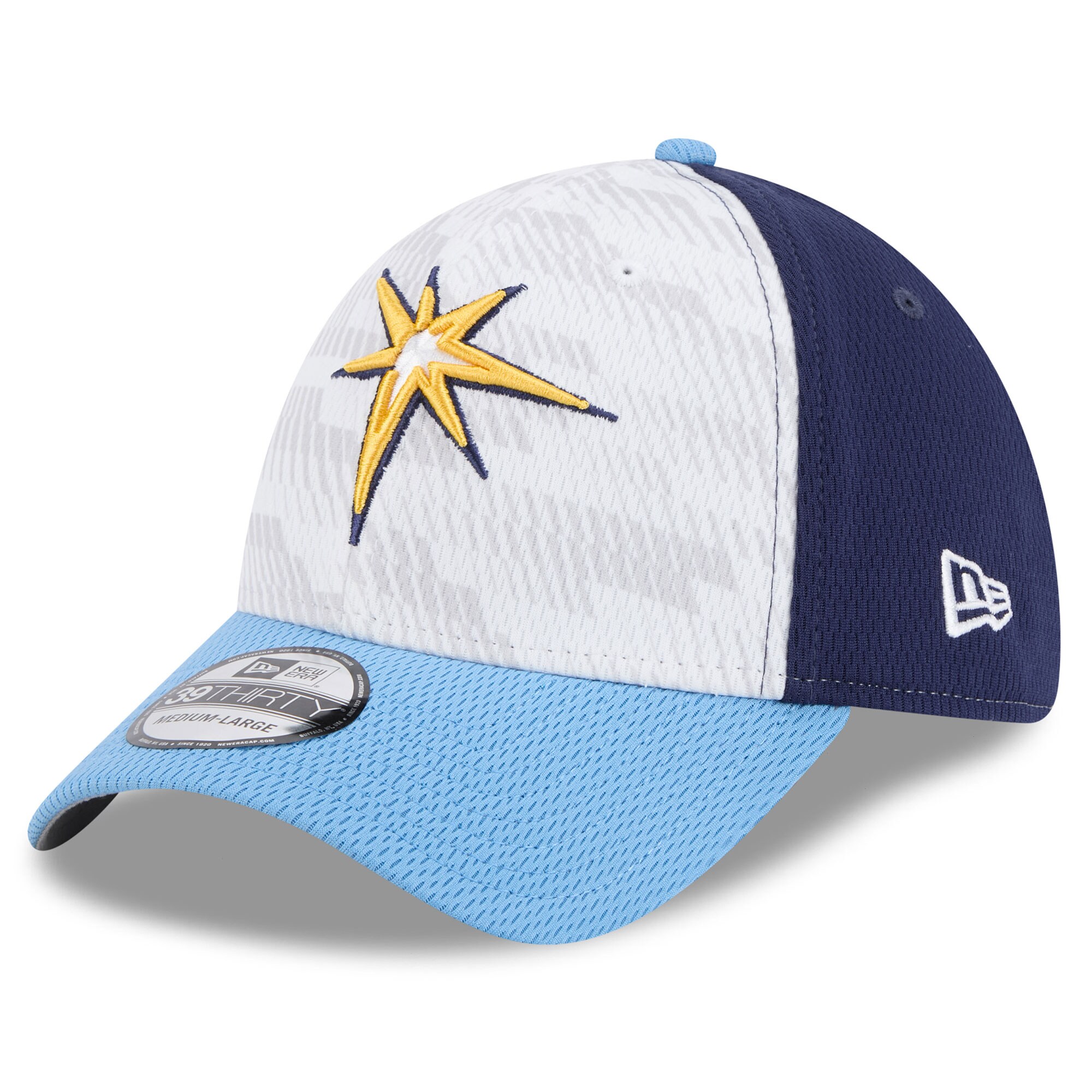 mens tampa bay rays new era navylight blue 2025 mlb clubhouse 39thirty flex hat Collection | Tampa Bay Rays Proshop - Official Rays Jerseys & Caps