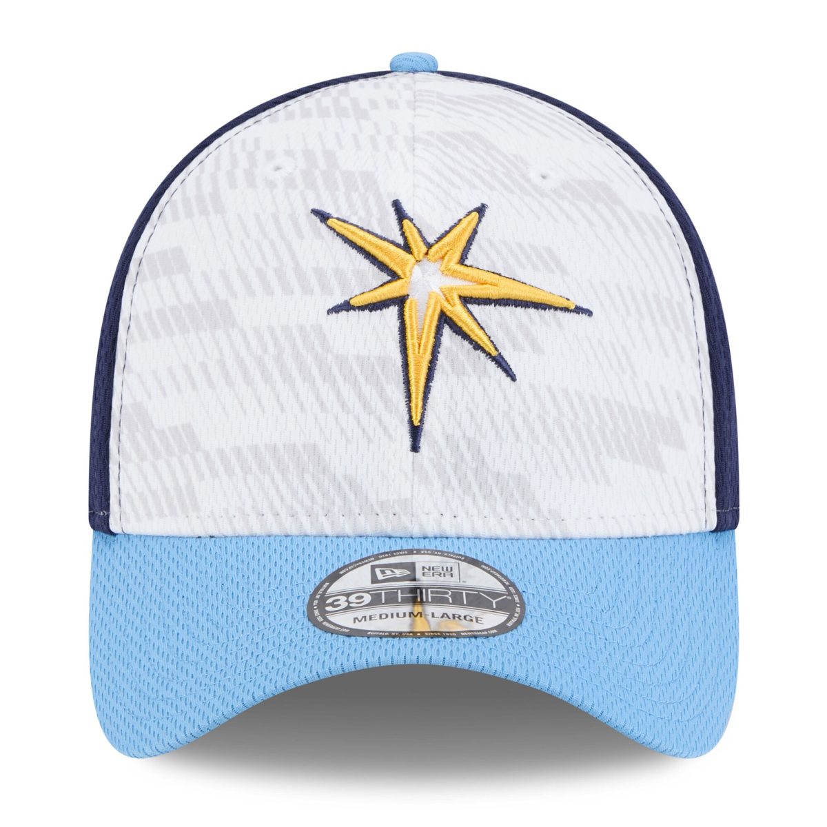 mens tampa bay rays new era navylight blue 2025 mlb clubhouse 39thirty flex hat Collection | Tampa Bay Rays Proshop - Official Rays Jerseys & Caps