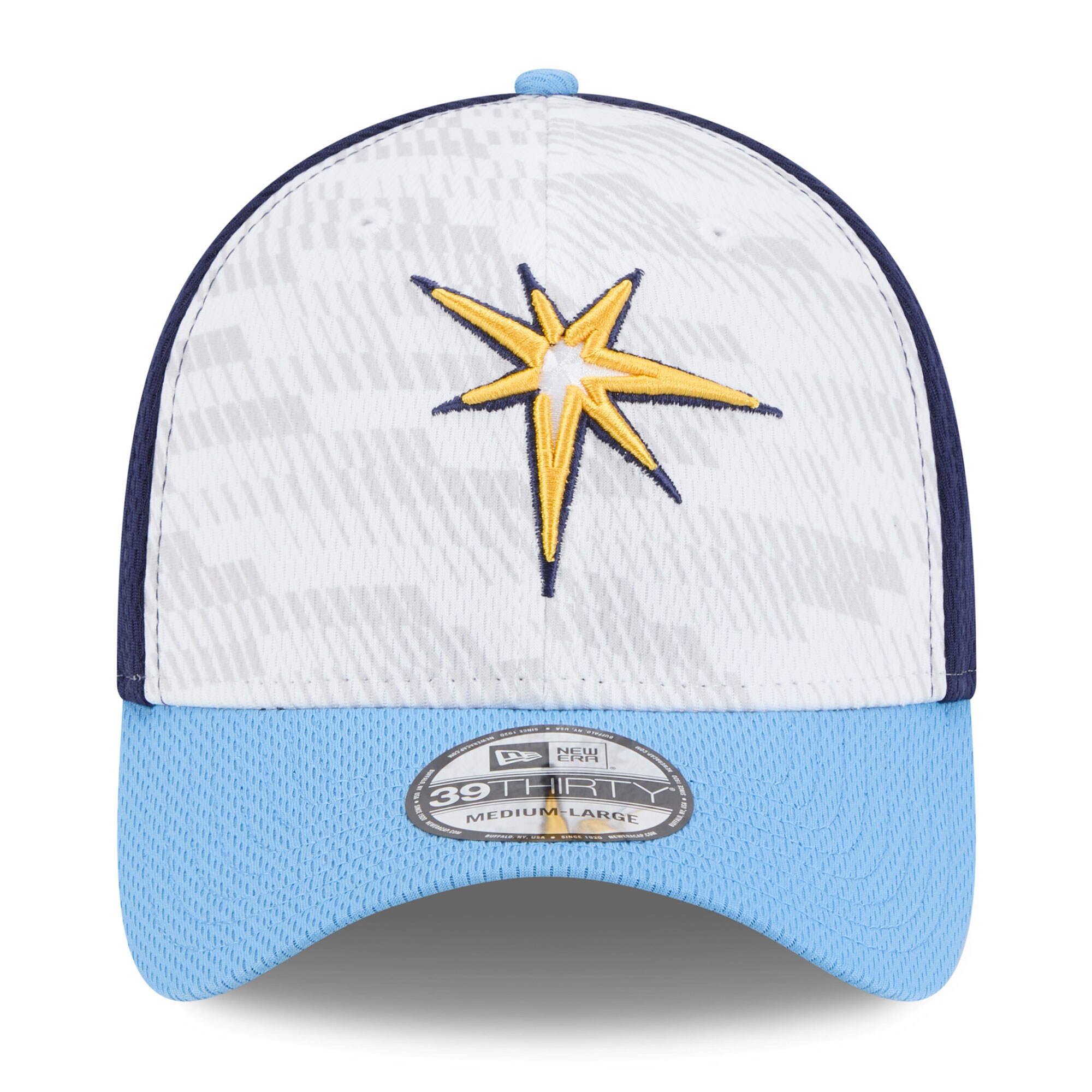 mens tampa bay rays new era navylight blue 2025 mlb clubhouse 39thirty flex hat Collection | Tampa Bay Rays Proshop - Official Rays Jerseys & Caps
