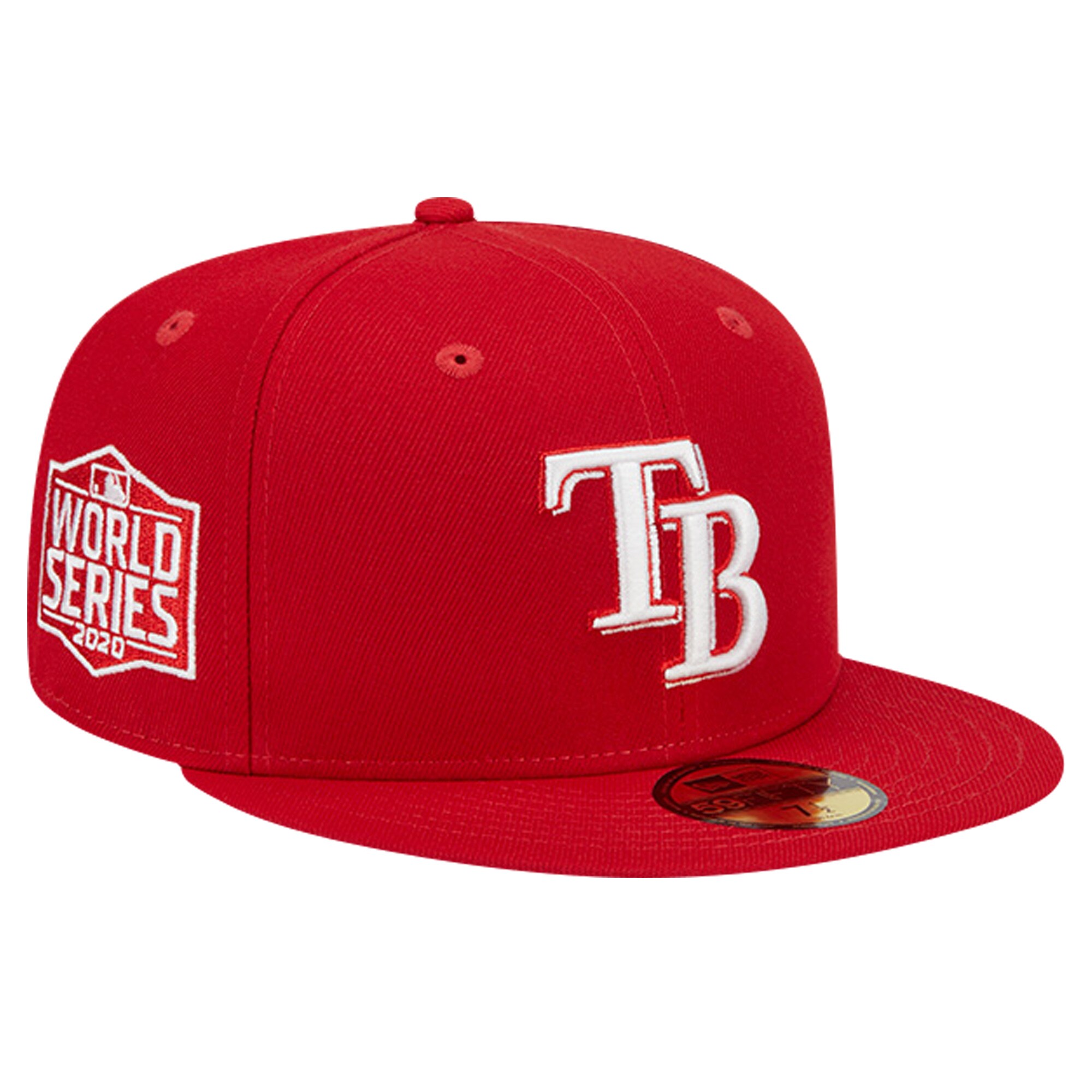 mens tampa bay rays new era red logo 59fifty fitted hat Collection | Tampa Bay Rays Proshop - Official Rays Jerseys & Caps