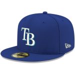mens tampa bay rays new era royal white logo 59fifty fitted hat Collection | Tampa Bay Rays Proshop - Official Rays Jerseys & Caps