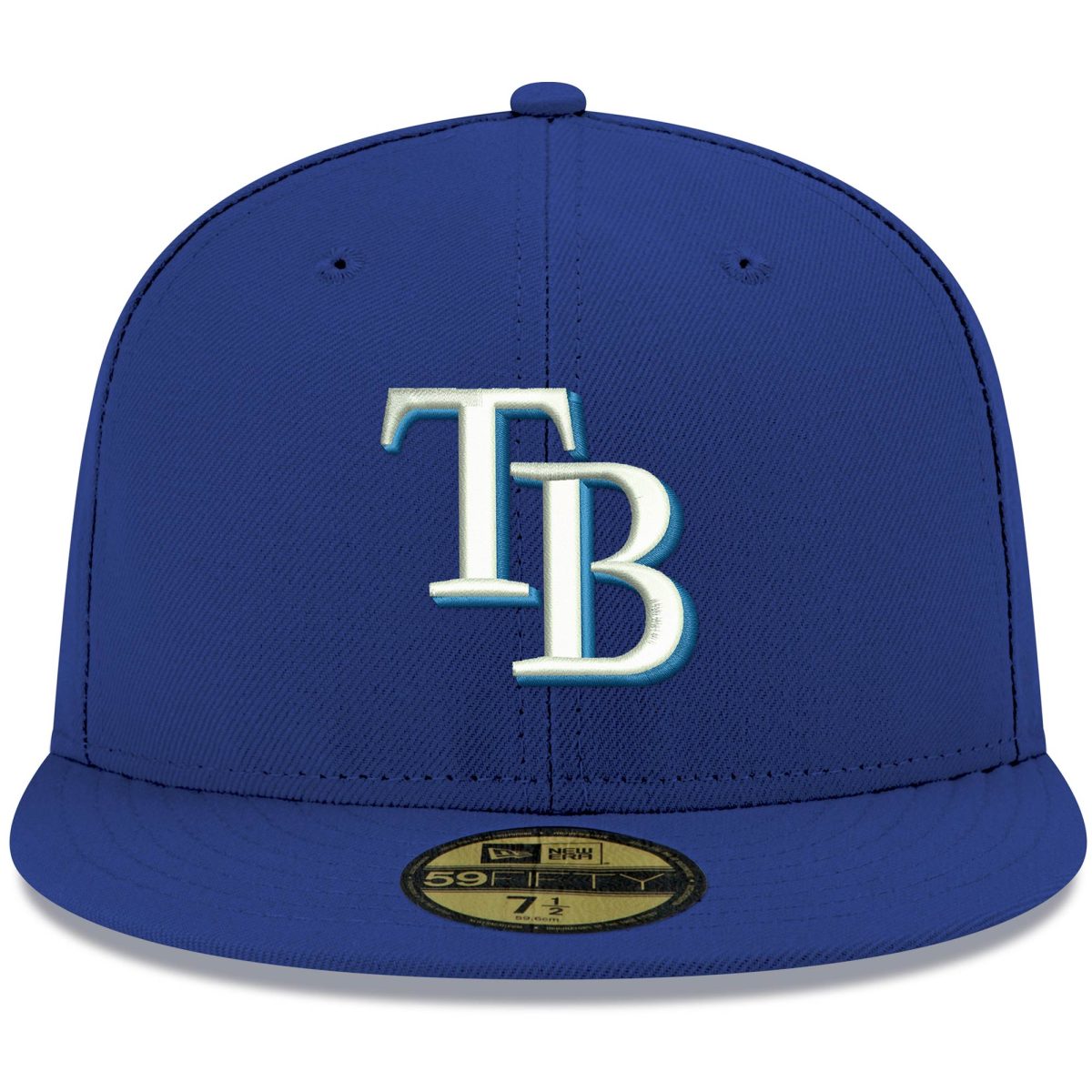 mens tampa bay rays new era royal white logo 59fifty fitted hat Collection | Tampa Bay Rays Proshop - Official Rays Jerseys & Caps