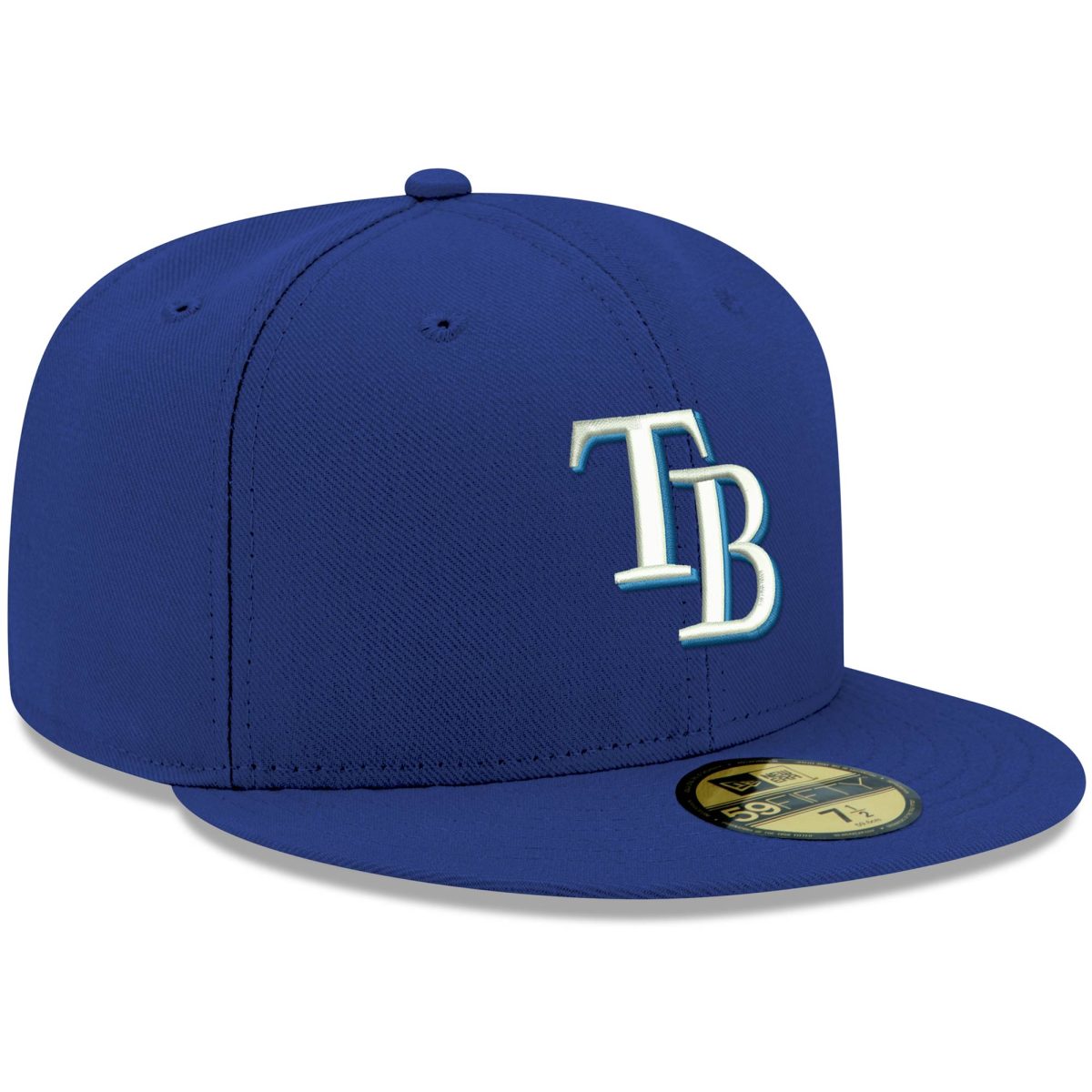 mens tampa bay rays new era royal white logo 59fifty fitted hat Collection | Tampa Bay Rays Proshop - Official Rays Jerseys & Caps
