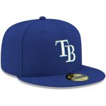 mens tampa bay rays new era royal white logo 59fifty fitted hat Collection | Tampa Bay Rays Proshop - Official Rays Jerseys & Caps