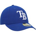 mens tampa bay rays new era royal white logo low profile 59fifty fitted hat Collection | Tampa Bay Rays Proshop - Official Rays Jerseys & Caps