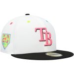 mens tampa bay rays new era white neon eye 59fifty fitted hat Collection | Tampa Bay Rays Proshop - Official Rays Jerseys & Caps